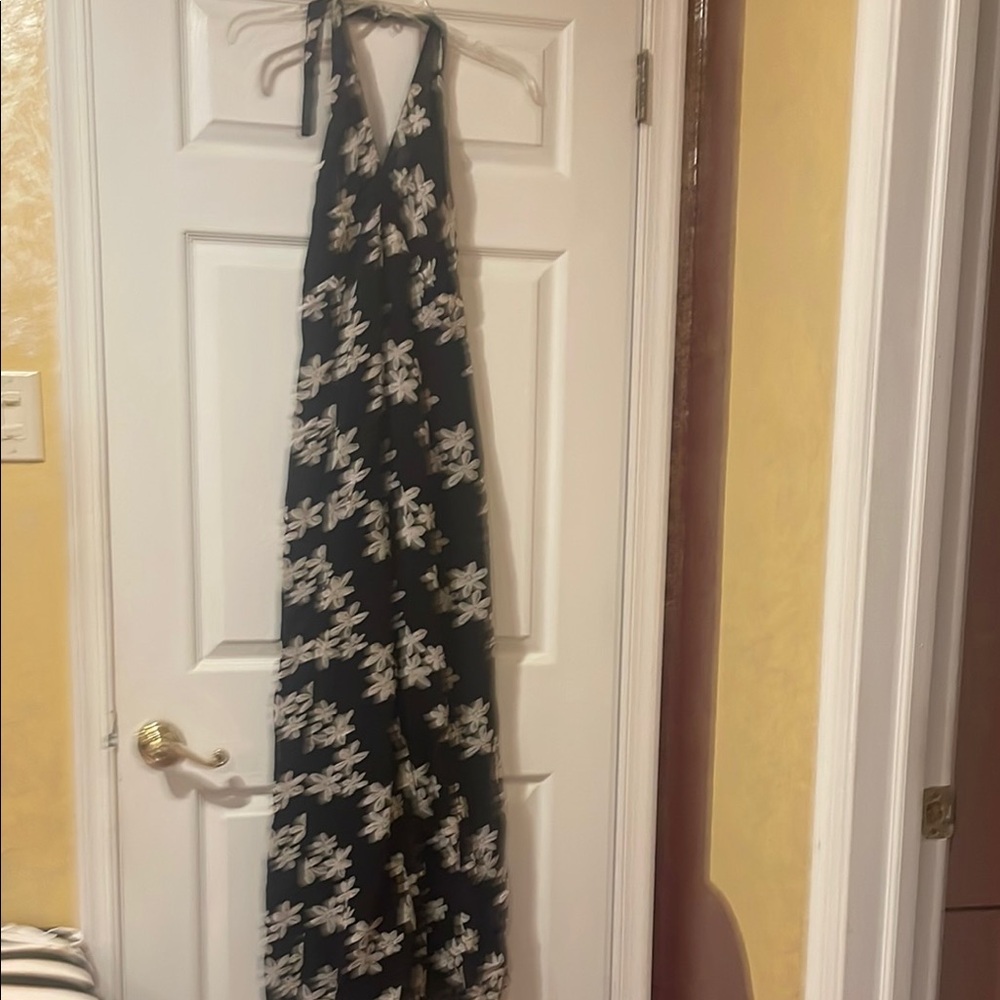 Floral Halter jumpsuit